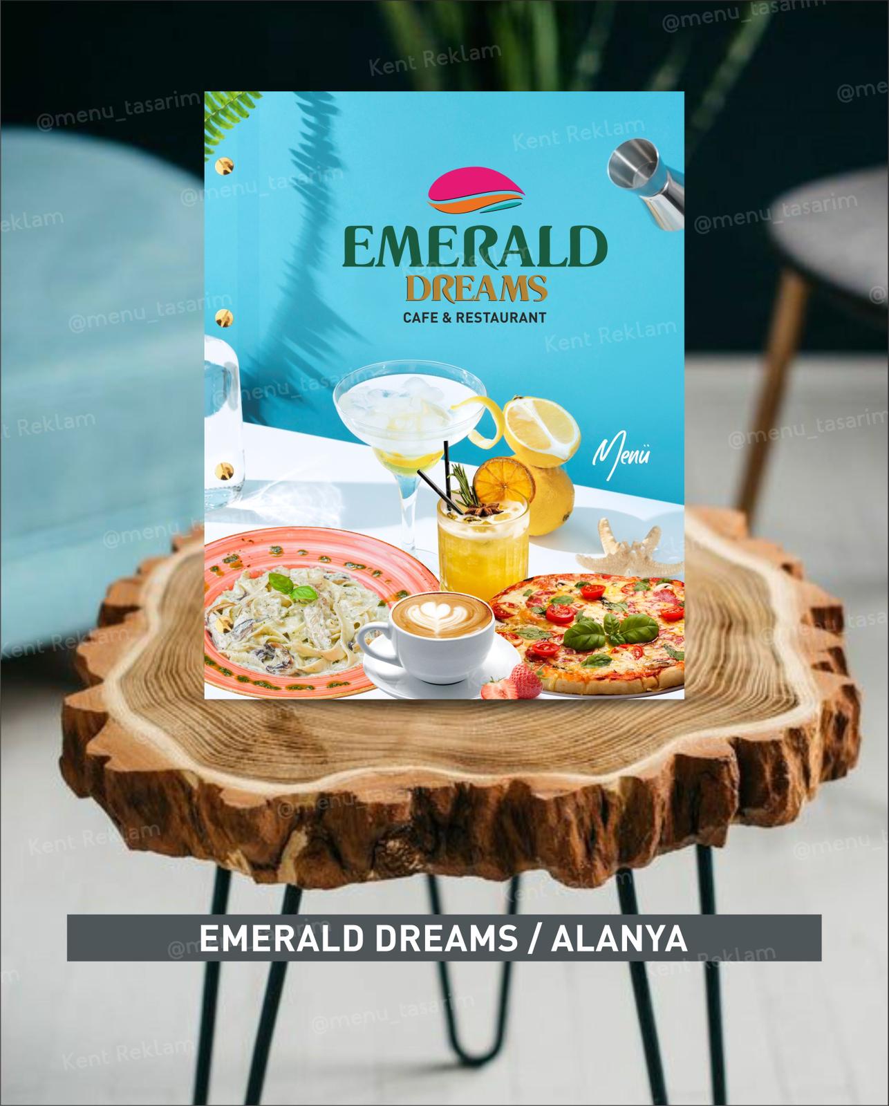 Kalın Kapak Restoran ve Kafe Menüsü Yaptırmak
